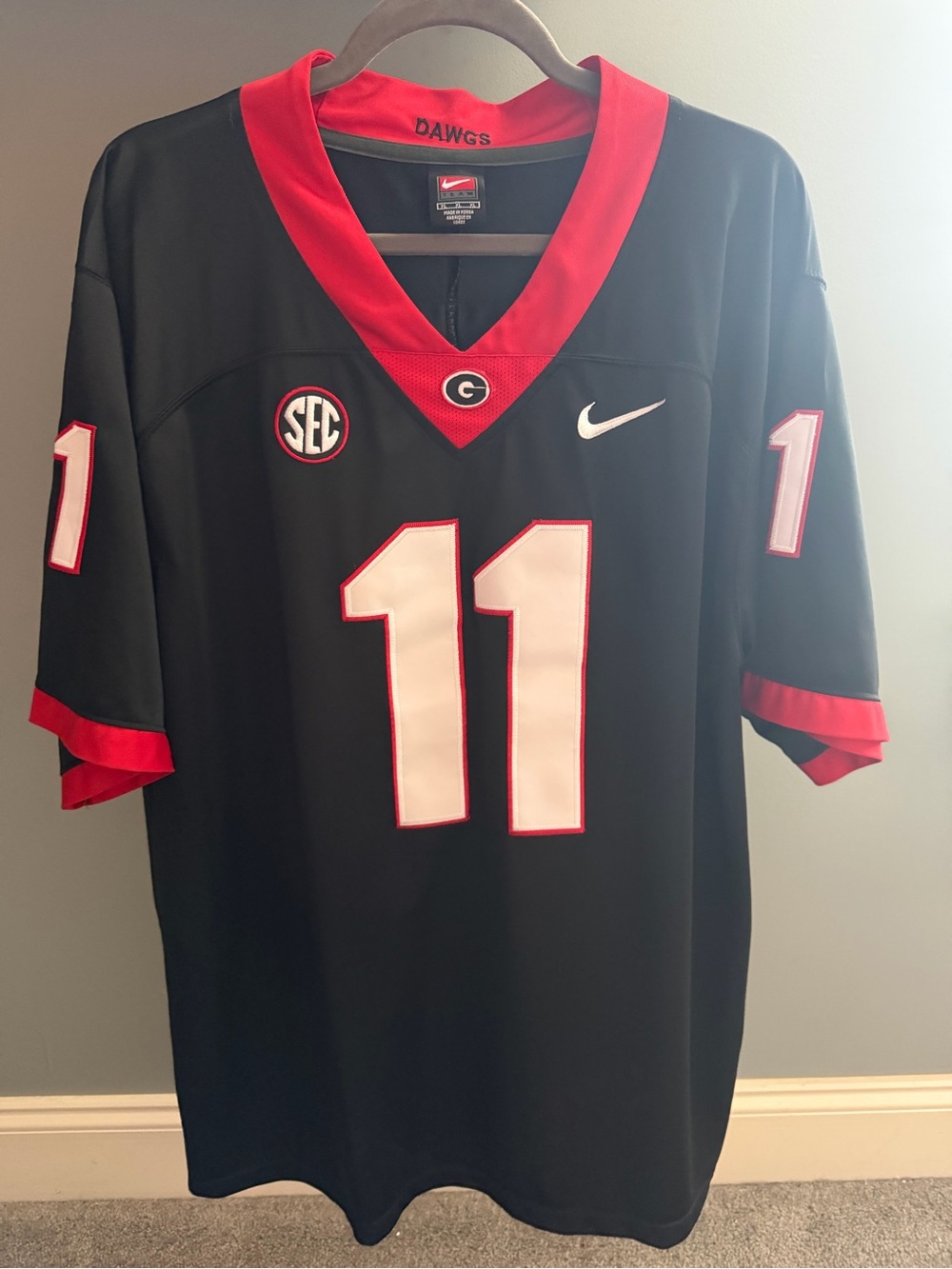 Nike University of Georgia Jake Fromm Football Jersey #11